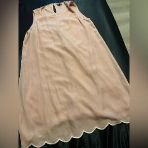 Lily Rose Scalloped Hem dress